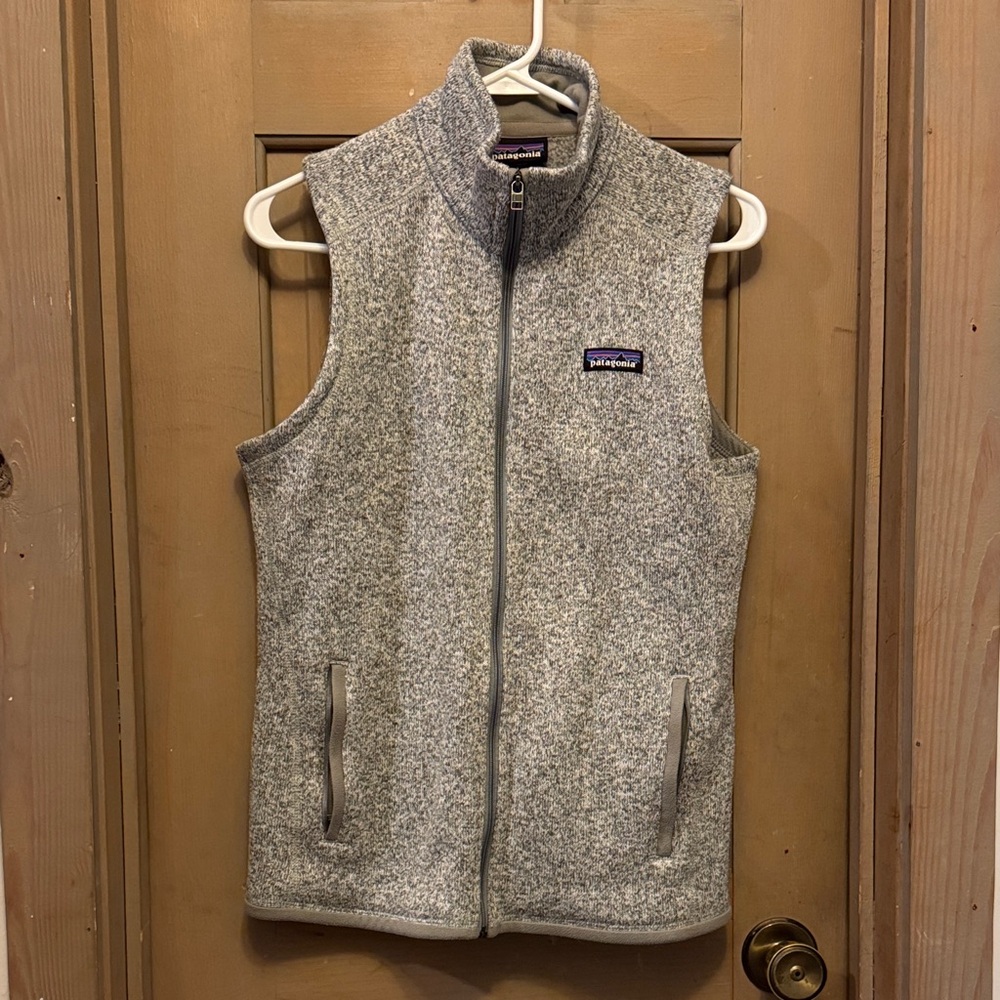 Patagonia Better Sweater Heathered Gray Zip Vest